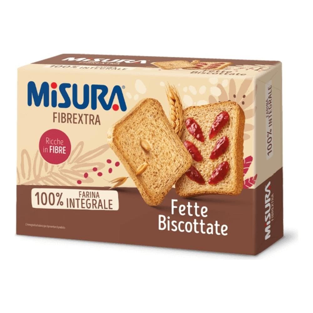 Misura Fibrextra Fette Biscottate Integrali In Confezione Da 320 Grammi - Foto 1
