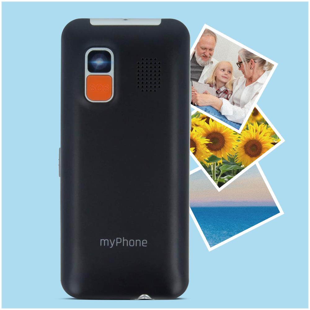 Telefono Per Senior Halo, Con Interfaccia Semplice E Tasto Sos Nero - Foto 7