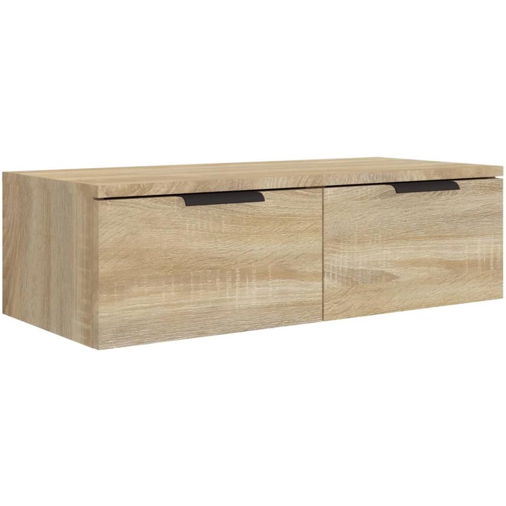 Armadietto A Muro Rovere Sonoma 68x30x20 Cm Legno Multistrato - Foto 2