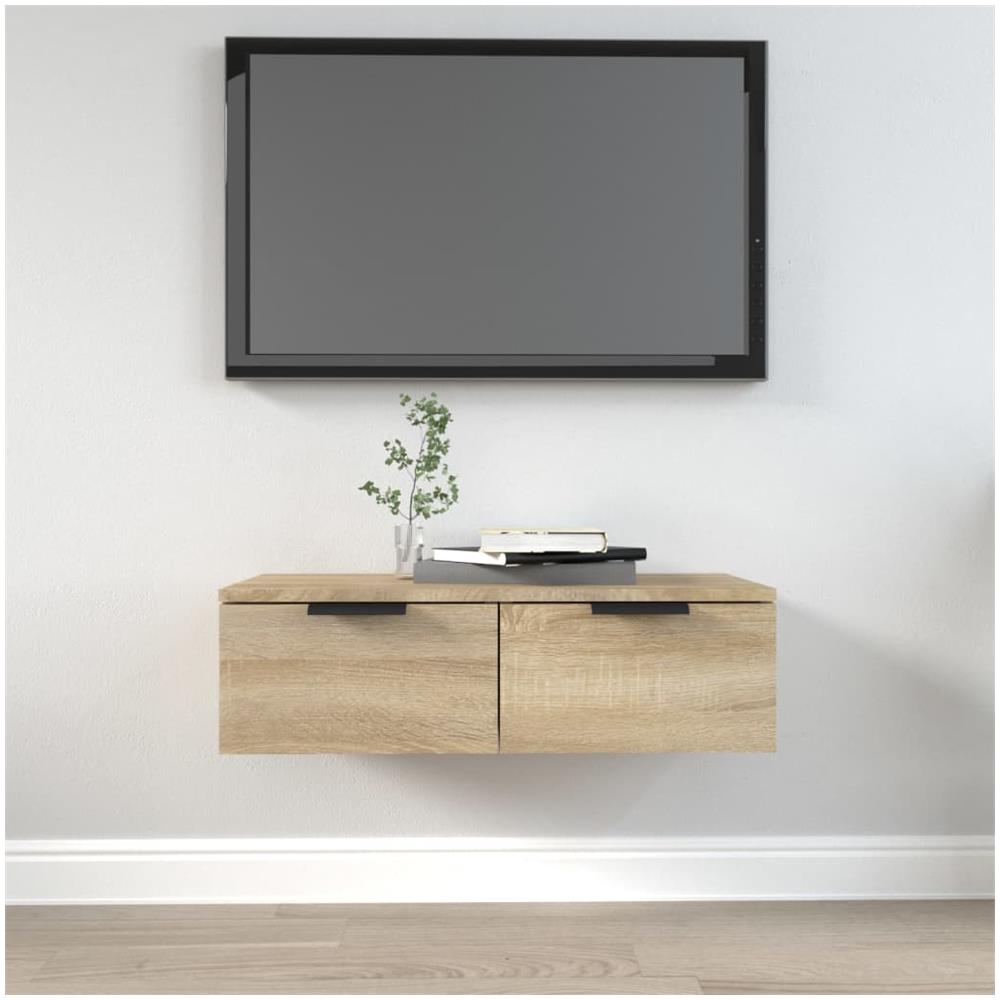 Armadietto A Muro Rovere Sonoma 68x30x20 Cm Legno Multistrato - Foto 1