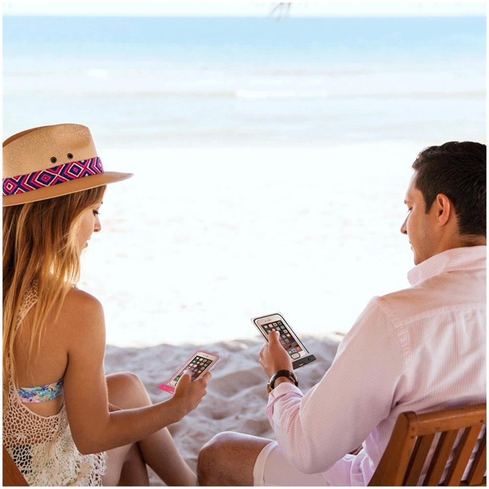 Custodia Cellulare Impermeabile Per Smartphone Universale Nera 2 Pacchi - Foto 8