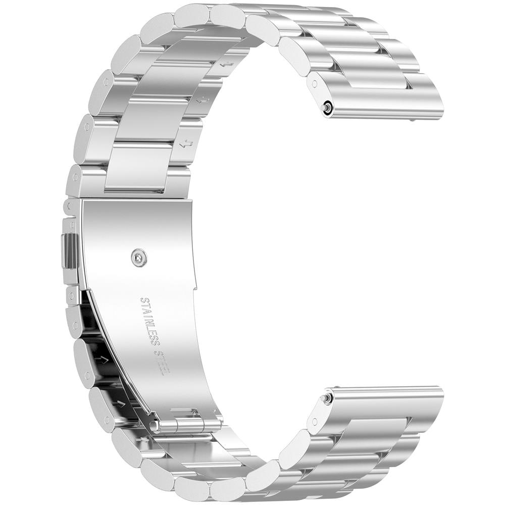 Cinturino Per Orologio In Acciaio Inossidabile Per Huami, Garmin, Vivomove E Huawei Silver - Foto 1