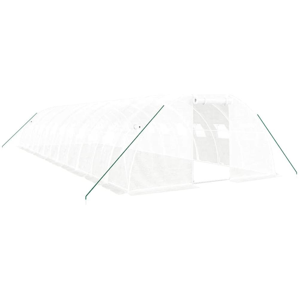 Serra Con Telaio In Acciaio Bianco 48 M 12x4x2 M - Foto 2