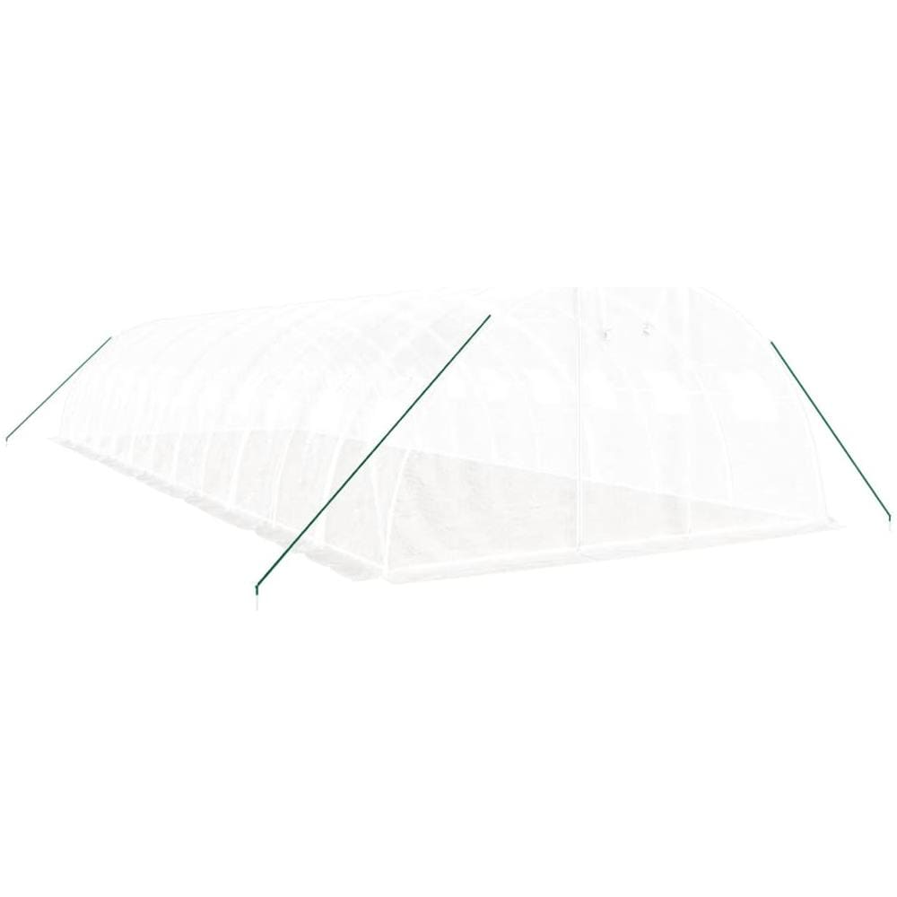 Serra Con Telaio In Acciaio Bianco 48 M 12x4x2 M - Foto 3