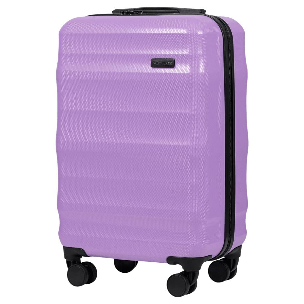 Valigia da cabina Vulture da 20"" in policarbonato - Viola, lucchetto TSA - Foto 1