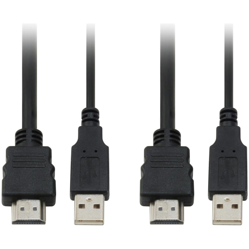 KVM-0290, USB, USB, HDMI, 1920 x 1200 Pixels, Nero, Grigio, 0 - 50 C - Foto 4
