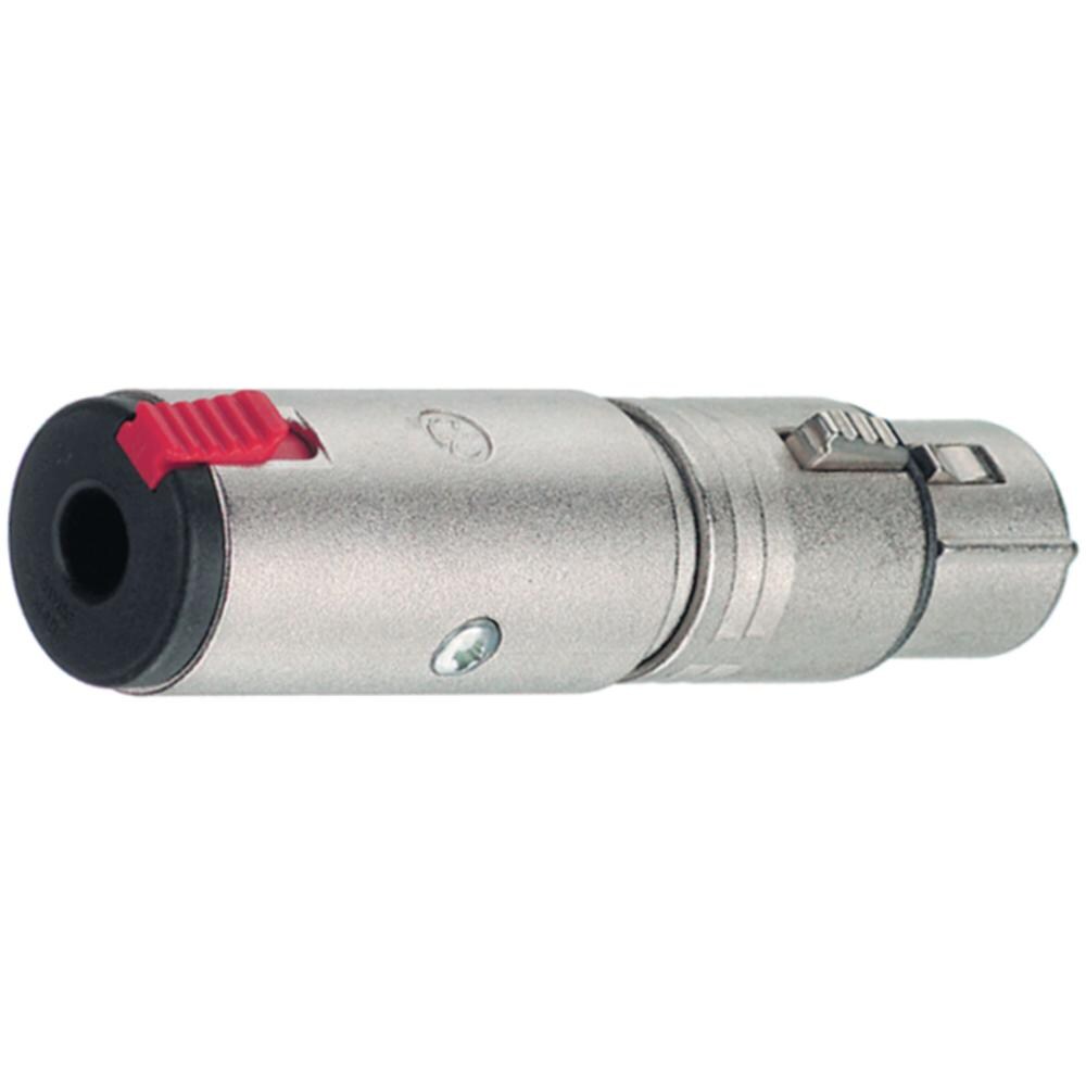 Adattatore Xlr Xlr 3p (f) - 6.35 Mm Femmina Argento - Foto 1