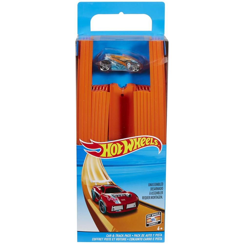 Hot Wheels Confezione da 15 Rettilinei e 1 Veicolo - Foto 9