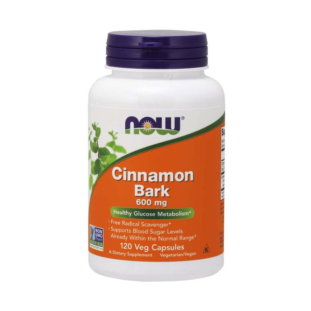 Cinnamon Bark, 600mg - 120 Caps - Corteccia Di Cannella - Foto 1