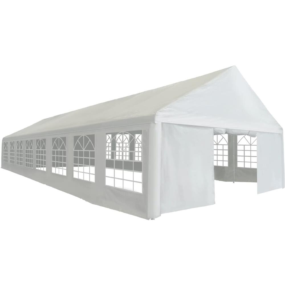 Tendone Per Feste In Pe 6x16 M Bianco - Foto 1