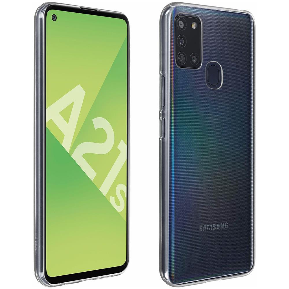 Cover Samsung Galaxy A21s Protezione Silicone Morbido Antishock Trasparente - Foto 1