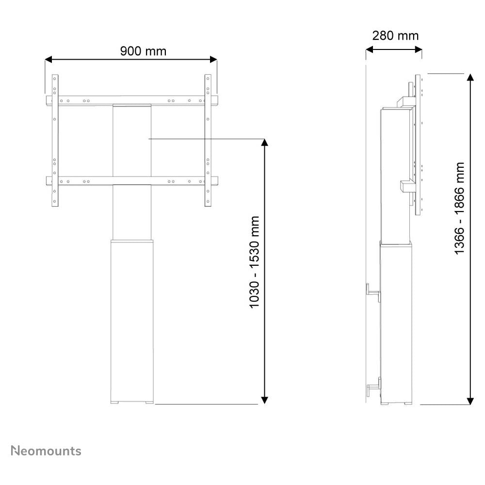 PLASMA-W2250SILVER Mobiletto Portatile per TV - Foto 7