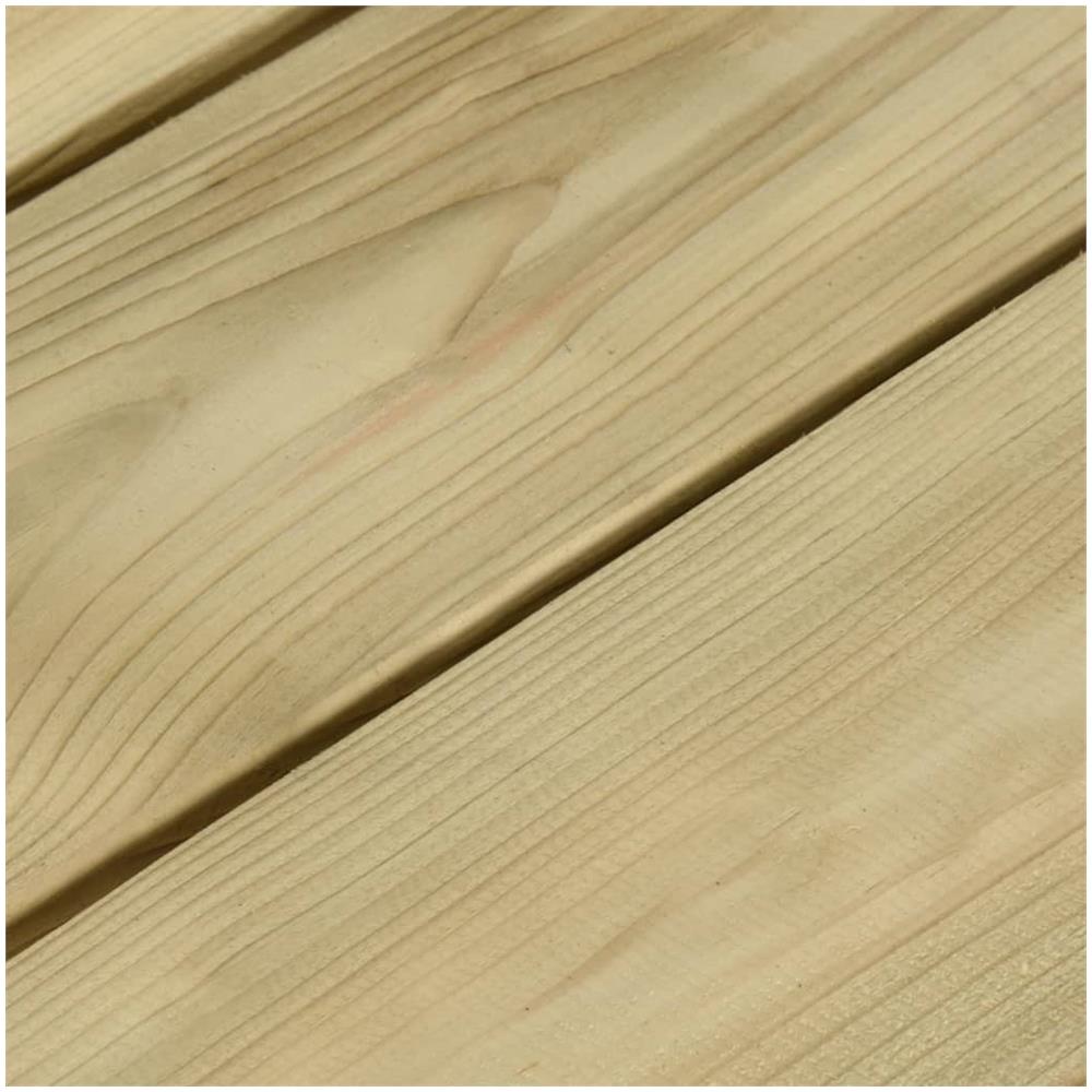 Tavolo Da Bar 100x60x110 Cm In Legno Di Pino Impregnato - Foto 2