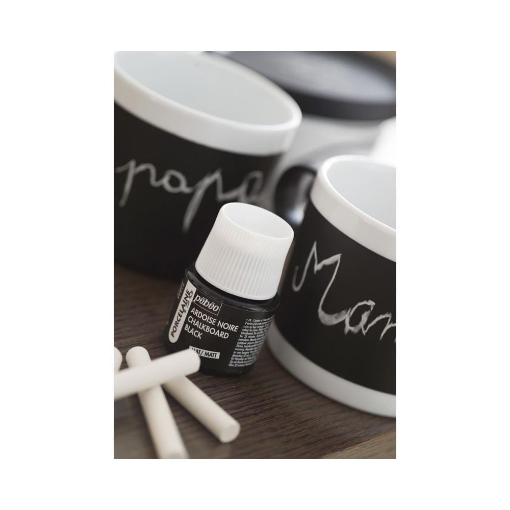 Idropittura Per Porcellana - Ardesia - 45 Ml - Foto 2