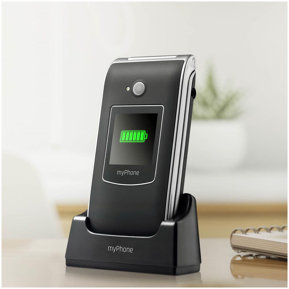 Telefono A Conchiglia Myphone Rumba 2, Base Di Ricarica, 2 Schermi, Tasto Sos - Foto 2