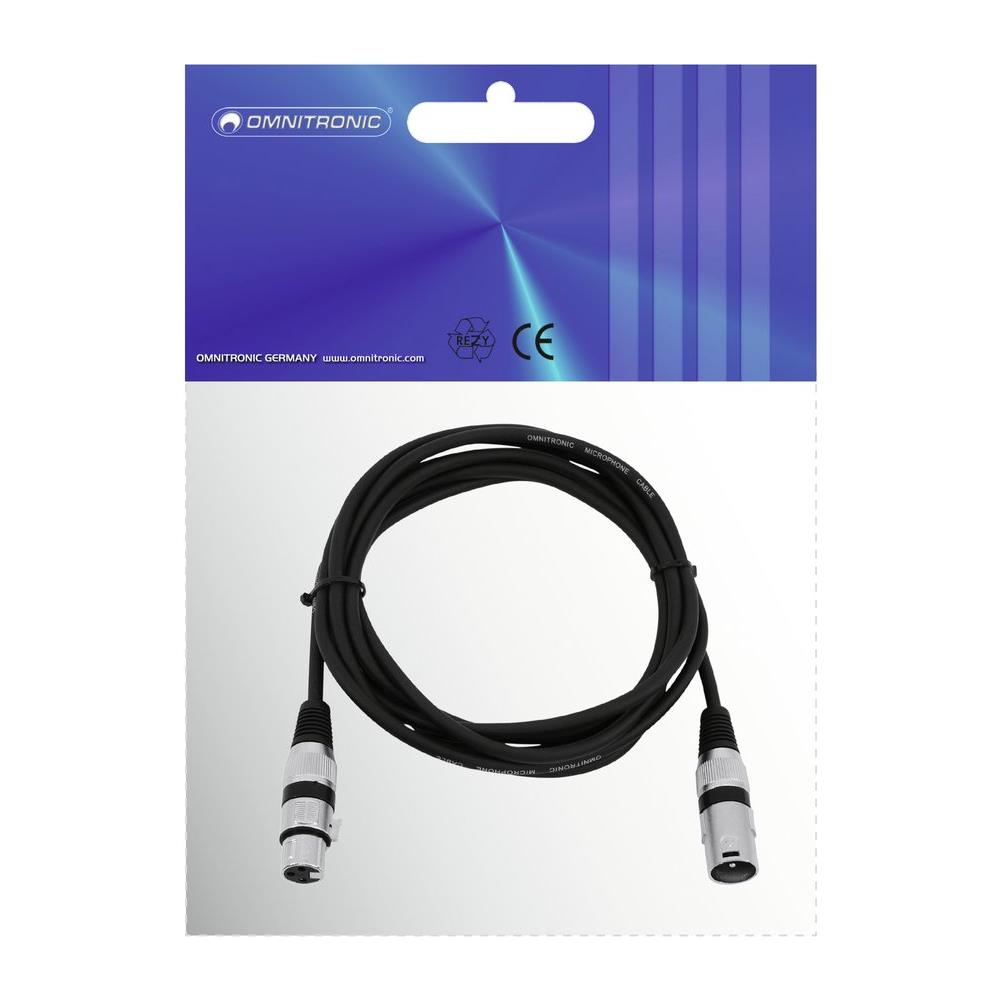 Xlr Cavo 3pin 0.5m Bk - Foto 2