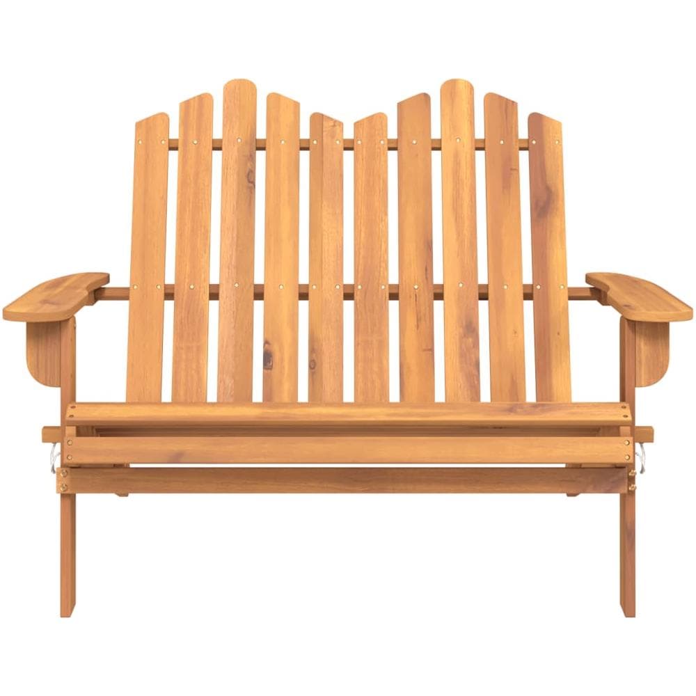 Panchina da Giardino Adirondack 126 cm Legno Massello di Acacia - Foto 3