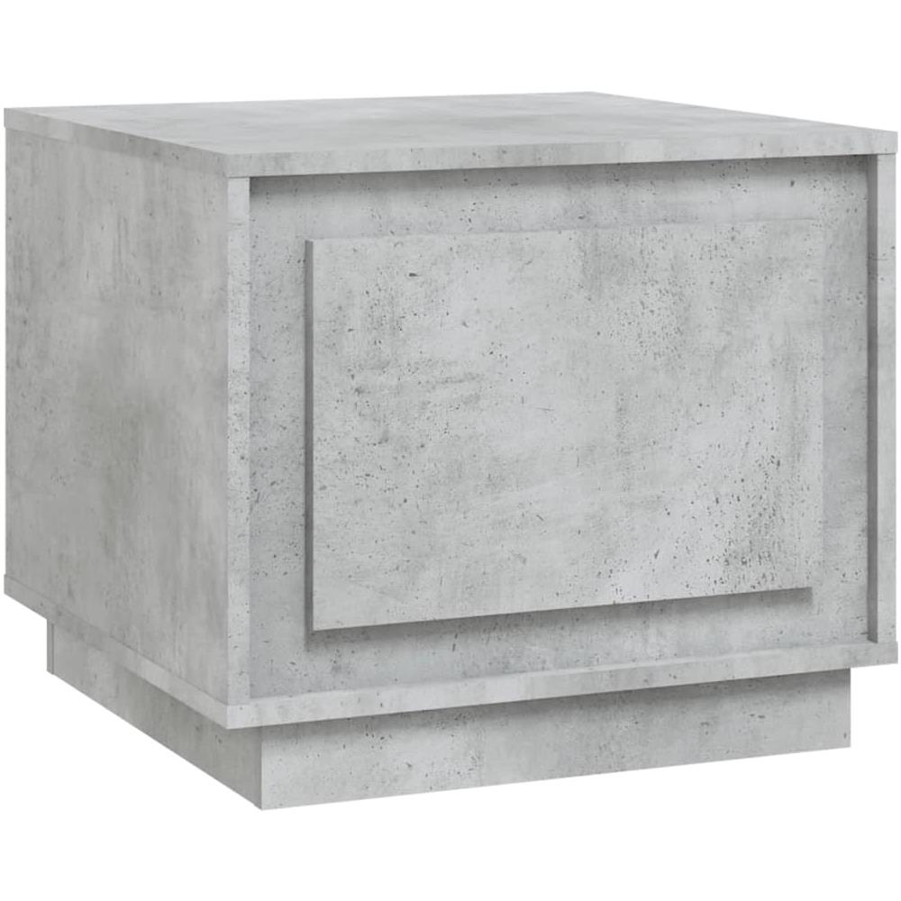 Tavolino Da Salotto Grigio Cemento 51x50x44cm Legno Multistrato - Foto 2