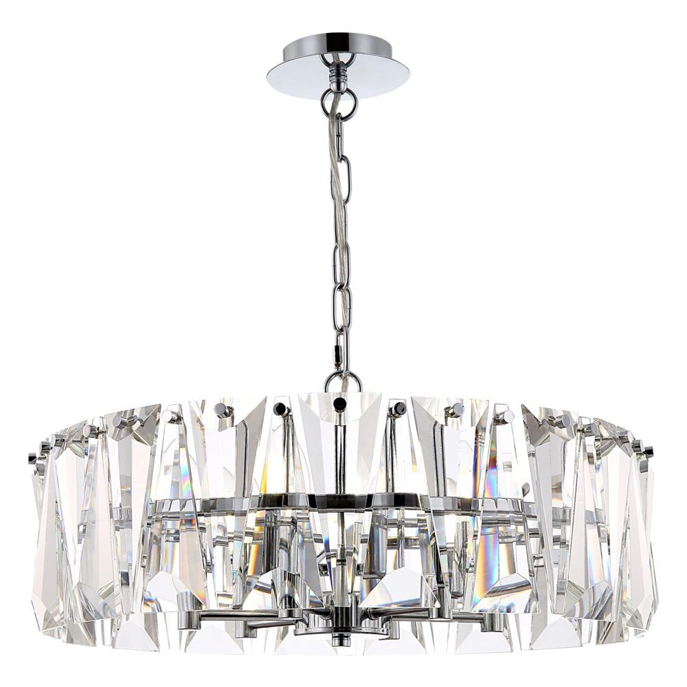 Lampadario Contemporaneo Puntes Metallo Cromo 6 Luci - Foto 1