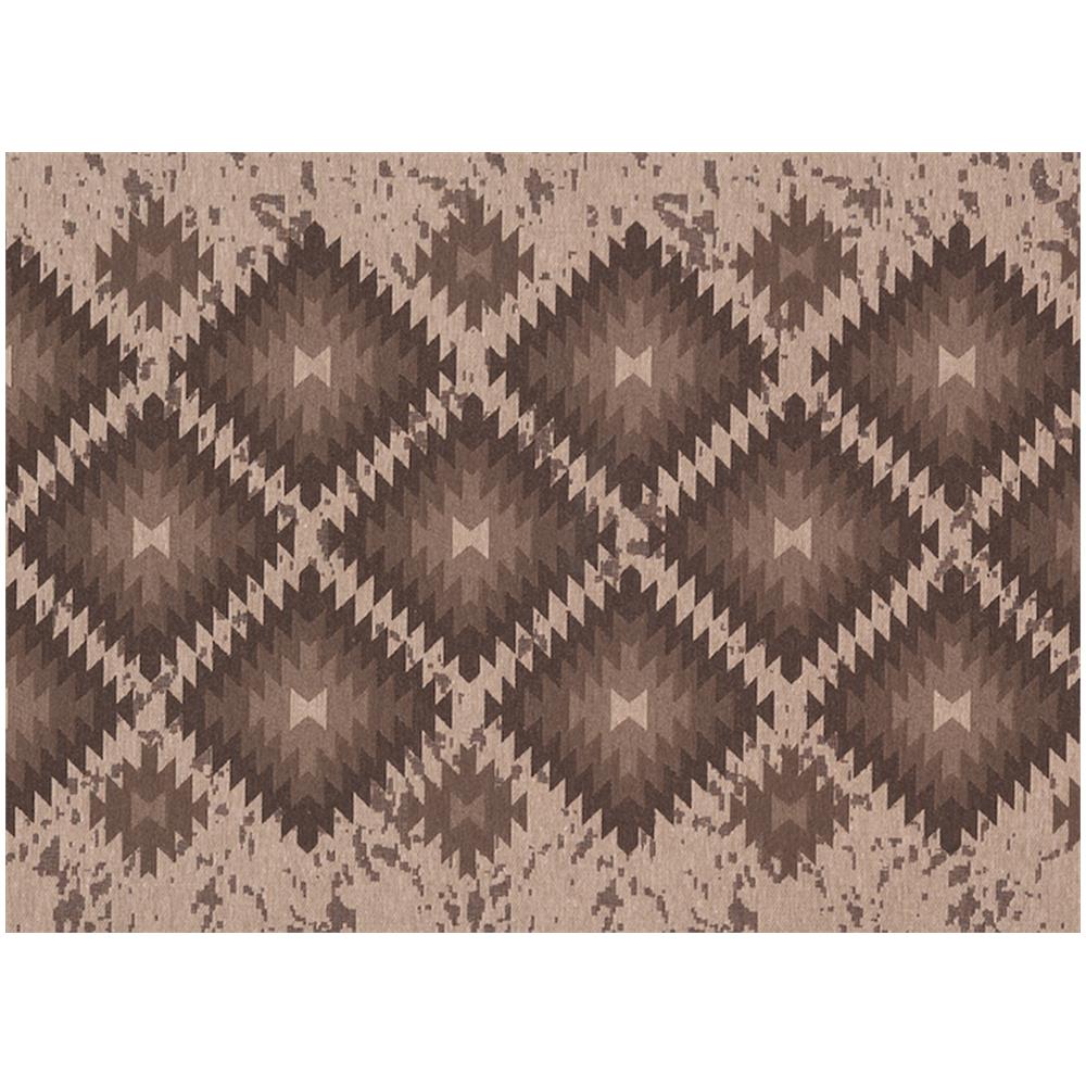 Tappeto Passatoia In Tessuto Jacquard Linea Emozioni Disegno Oasi Fango 57x50 Fango - Foto 2