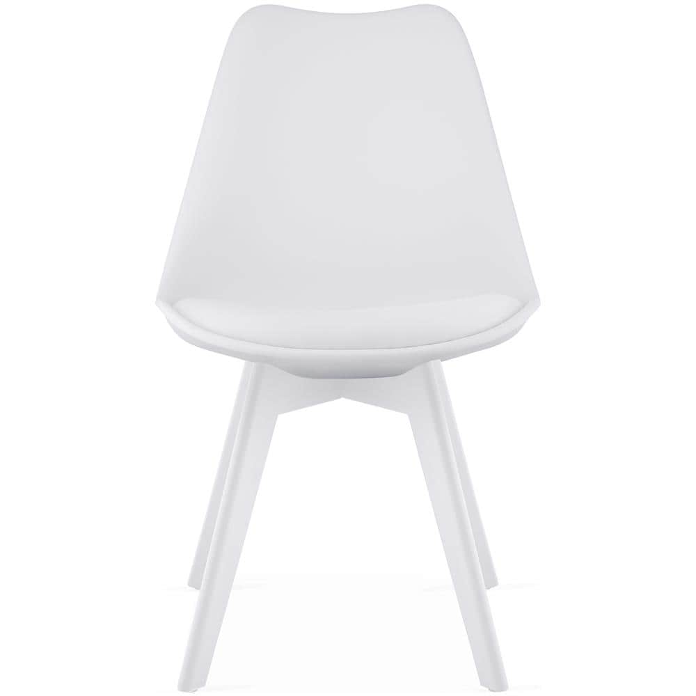 Sedia VALORA RIXK - Design ergonomico senza tempo, gambe bianche x 1 - Foto 2