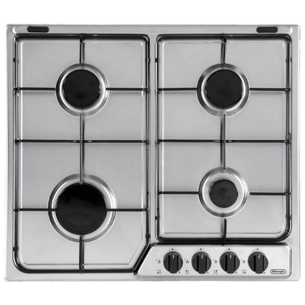 DE LONGHI - Piano cottura YAF46ASV a Gas 4 Fuochi Colore Inox - ePRICE