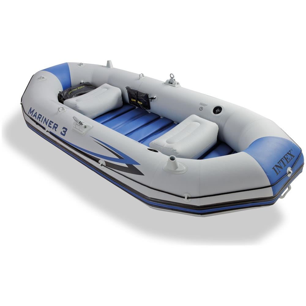 Canotto Gommone 3 Persone + Remi Pompa Sport Mare Lago Mariner 3 68373np - Foto 4