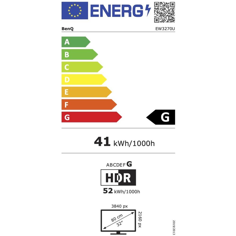 Monitor 31.5" VA LED EW3270U per Intrattenimento Video, HDR (UHD), 4K HDR, Pannello VA, 95% DCI-P3, Sensore Brightness Intelligence - Foto 2