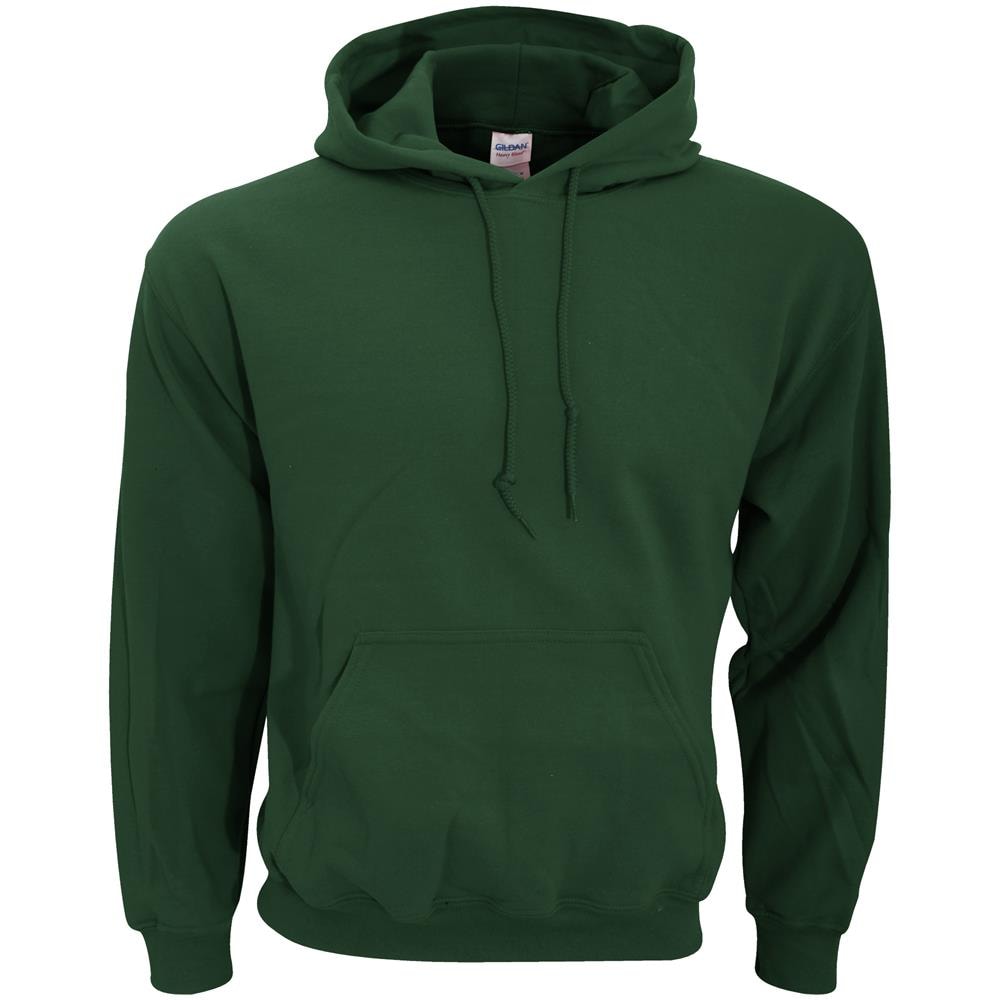 Felpa Con Cappuccio Uomo (m) (verde Foresta)  - Foto 2
