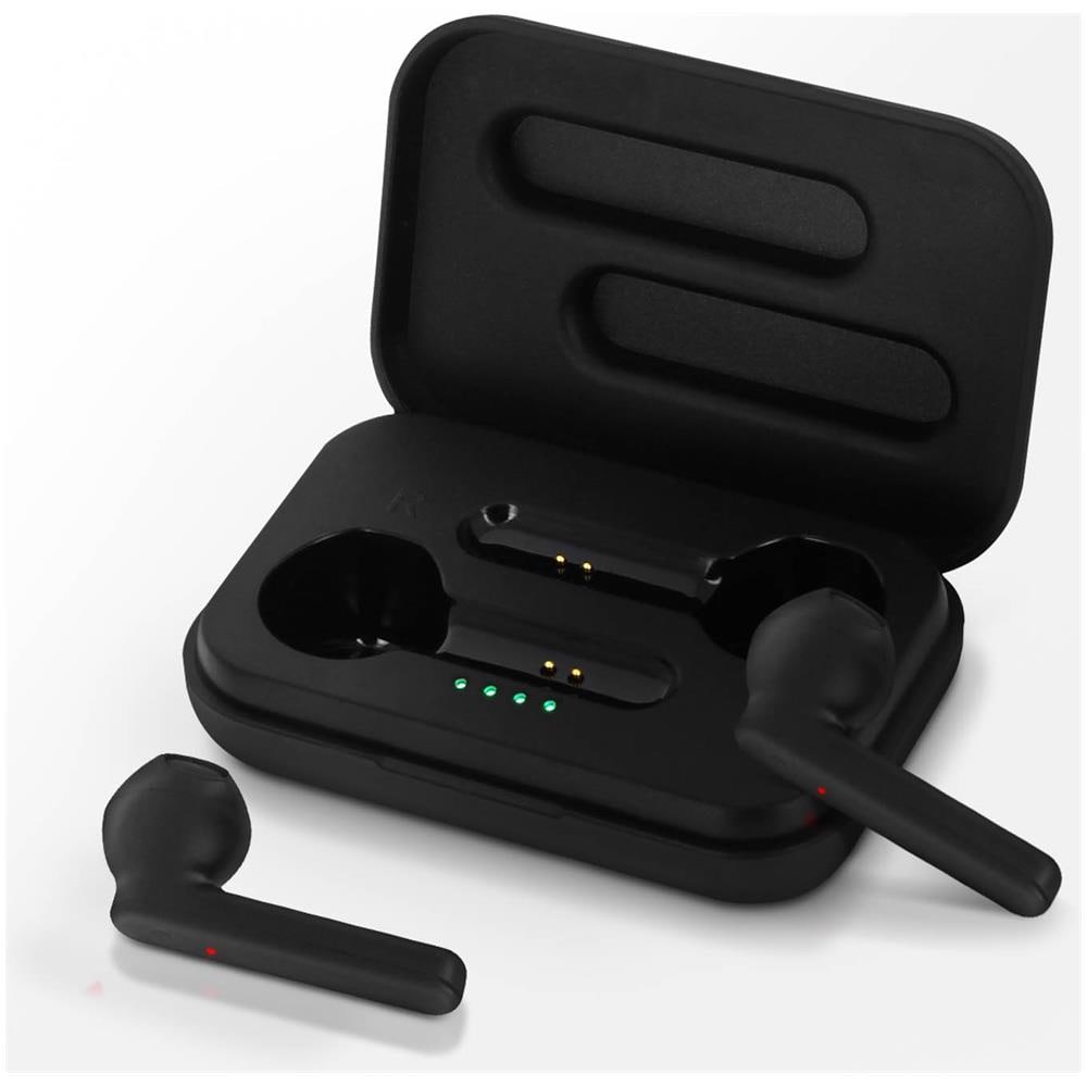 Auricolarii Bluetooth Custodia Ricarica Autonomia 3h Nero - Foto 2