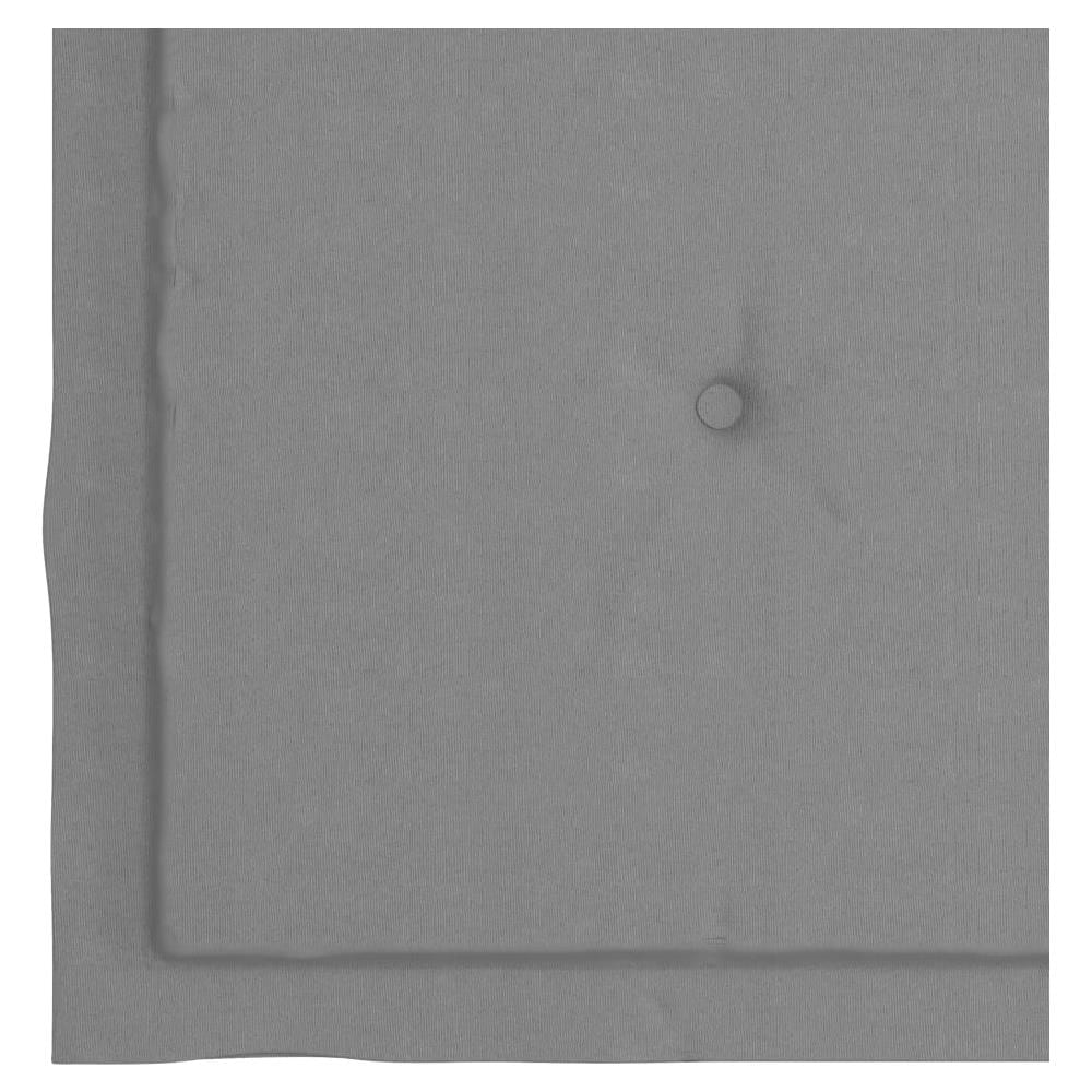 Sedia A Dondolo Con Cuscino Grigio In Legno Di Teak - Foto 8