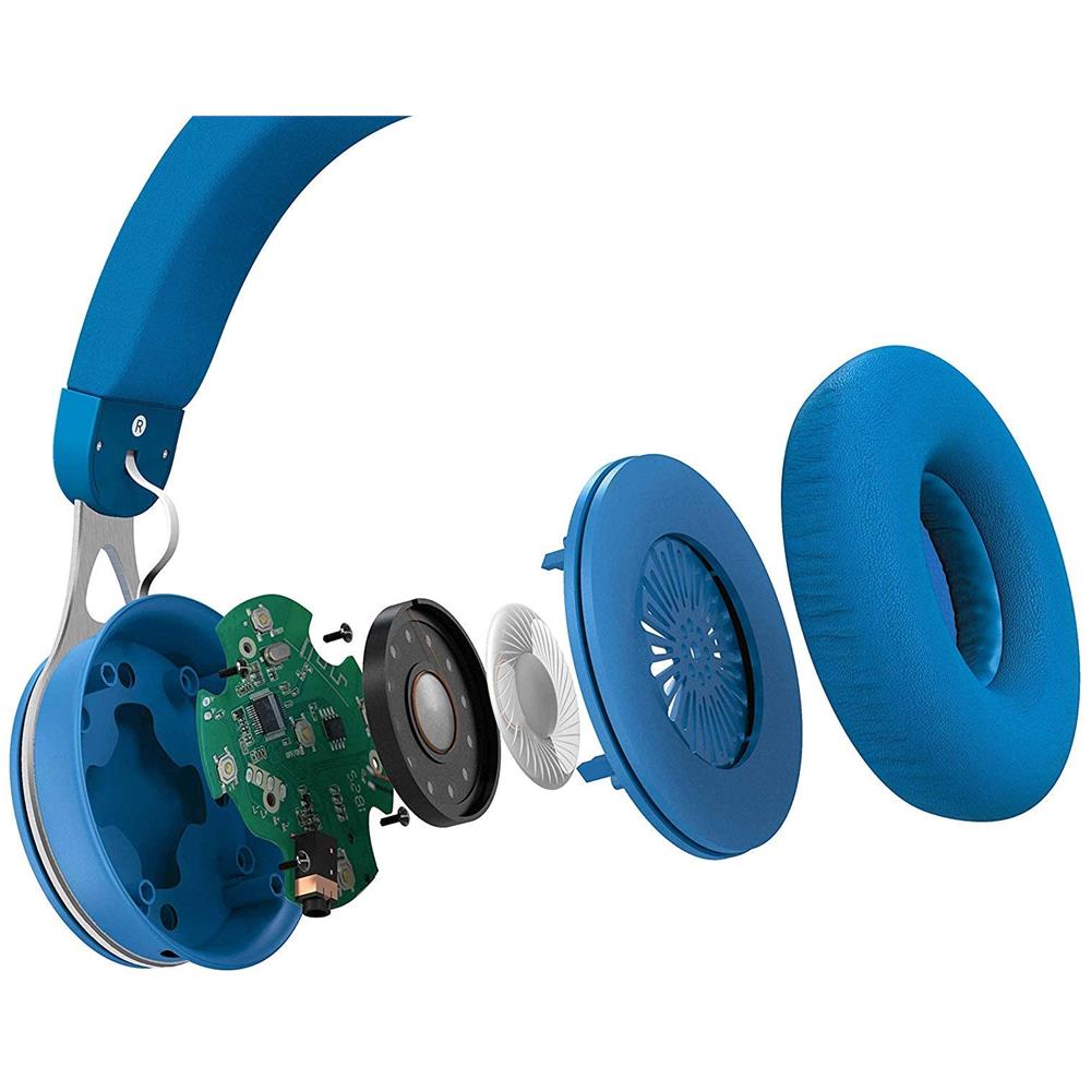 Urban 3 Cuffia Stereo Padiglione Auricolare Cablato con Microfono Integrato Colore Blu - Foto 5