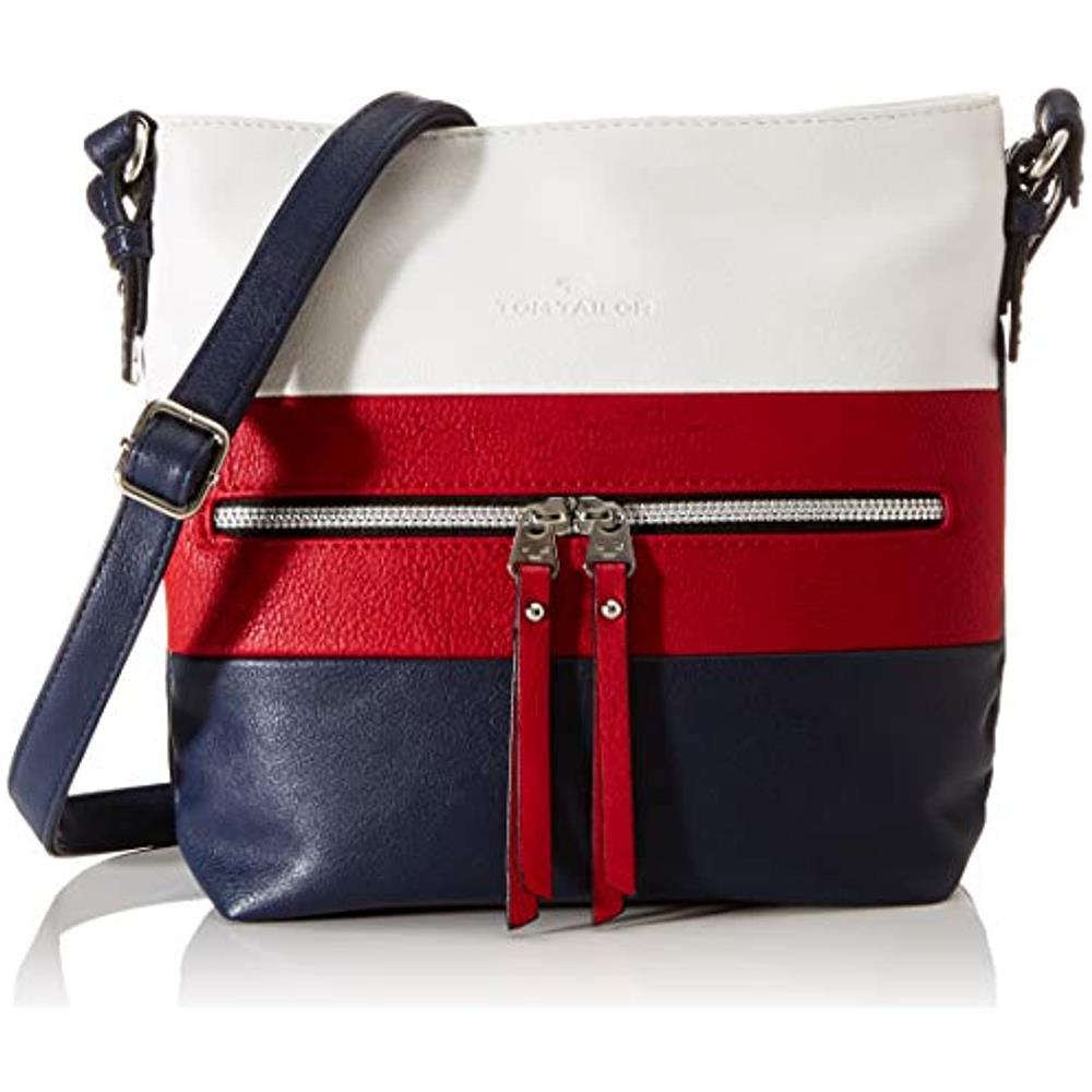 Acc Ellen - Borse A Tracolla Donna Multicolore (maritim) 25.5x23.5x5.5 Cm (w X H L) - Foto 1