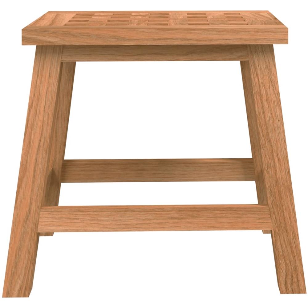 Sgabello 29x22,5x22,5 Cm In Legno Massello Di Noce - Foto 3