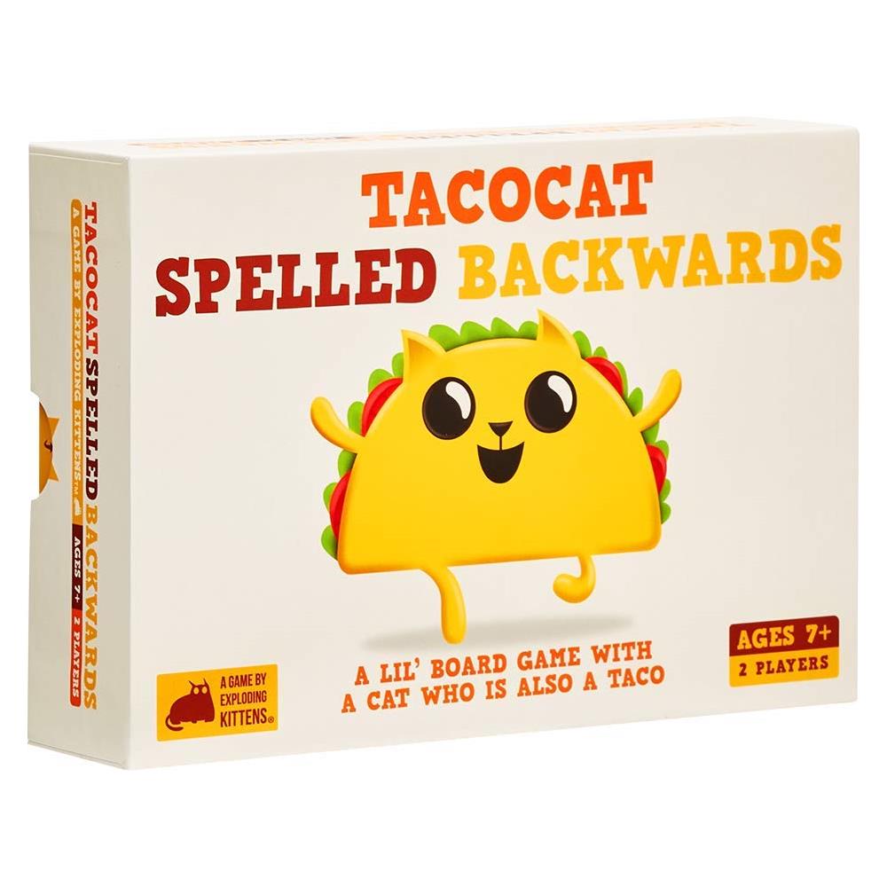 Tacocat Scritto Al Contrario - Gioco Di Carte Per Famiglie - Gioco Di Carte Per Adulti, Adolescenti E Bambini - Foto 1