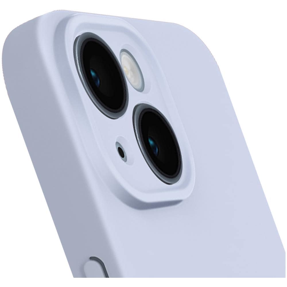 Cover Per Iphone 15 Plus Fotocamera Protetta Soft-touch Serie Sweet Lilla - Foto 2