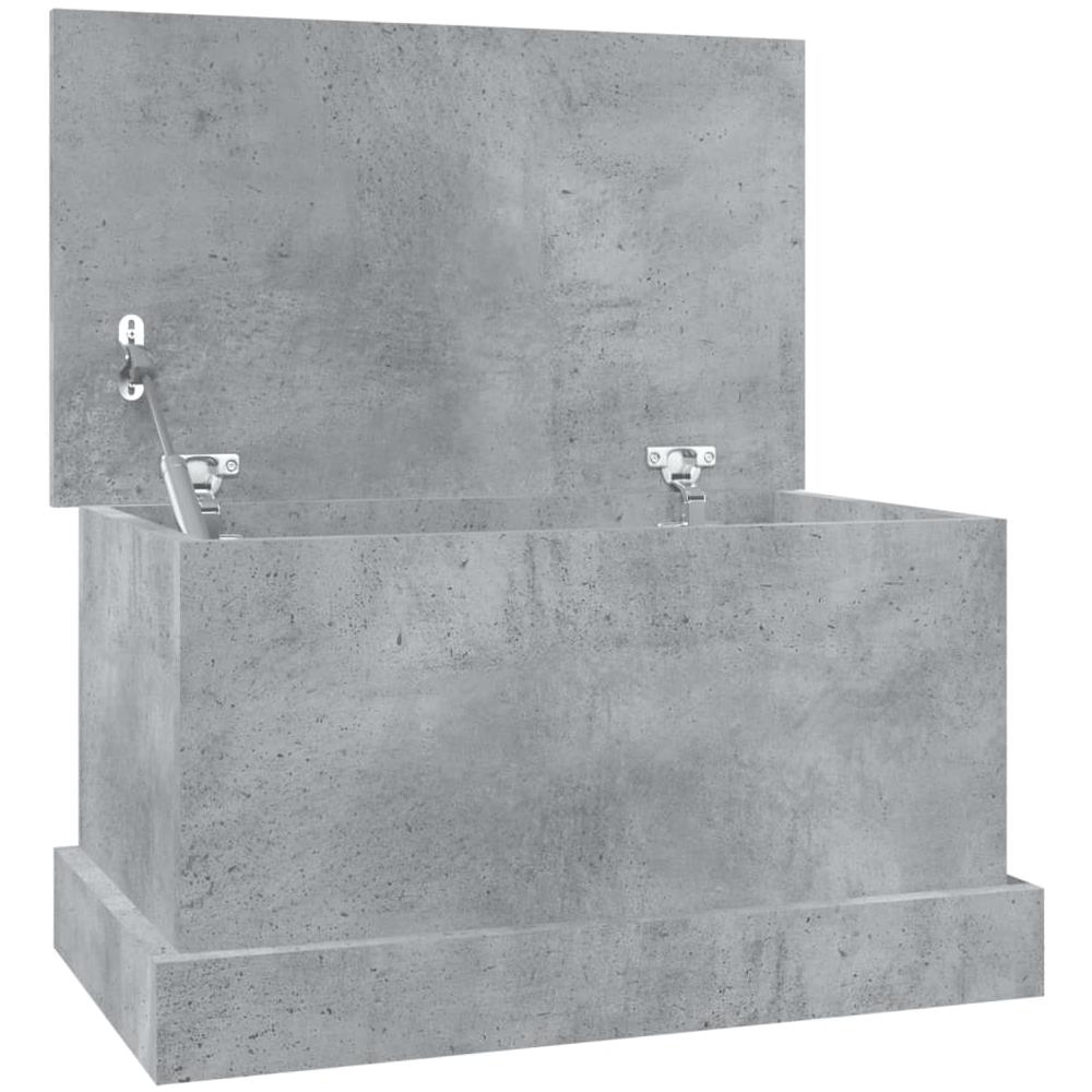 Contenitore Grigio Cemento 50x30x28 Cm In Legno Multistrato - Foto 2