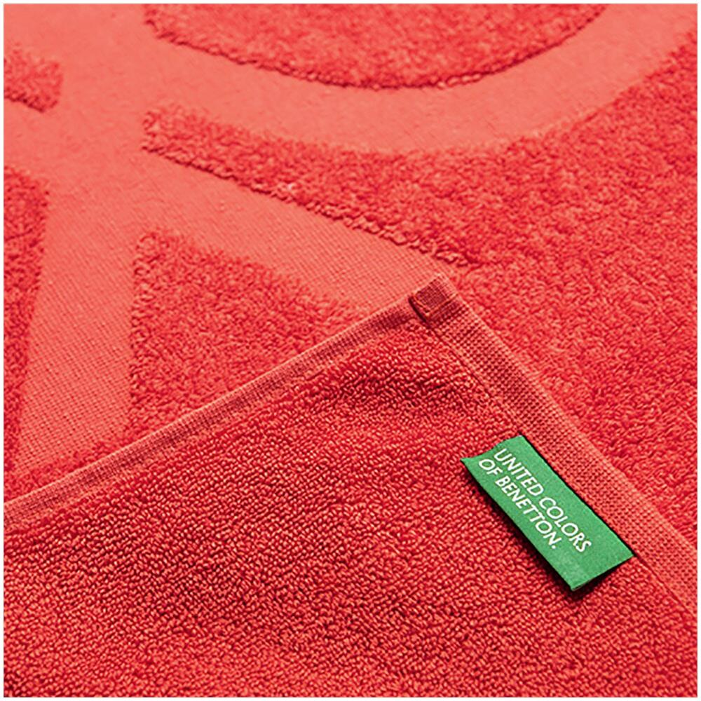 Moquette Da Bagno 50x80 Cm Da 750 Gsm 100% Di Cotone Rosso Arcobaleno - Foto 3