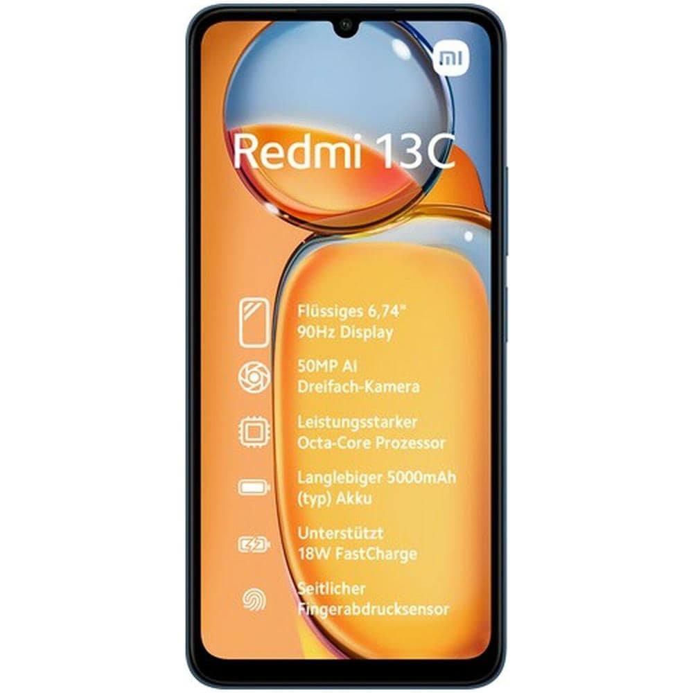 Redmi 13C 4G 256GB 8GB Ram Dual Sim Display 6.74" HD+ Slot Micro SD Fotocamera 50 Mpx Android Blu - Foto 2