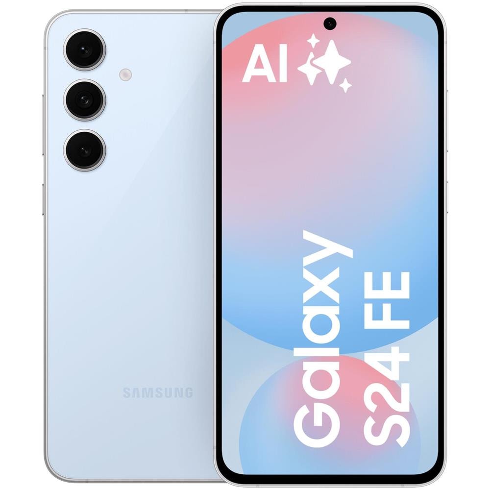 Galaxy S24 FE 5G 128GB 8GB Ram Display 6.7" Doppia SIM Android 14 USB tipo-C 4700 mAh Blue Europa - Foto 1