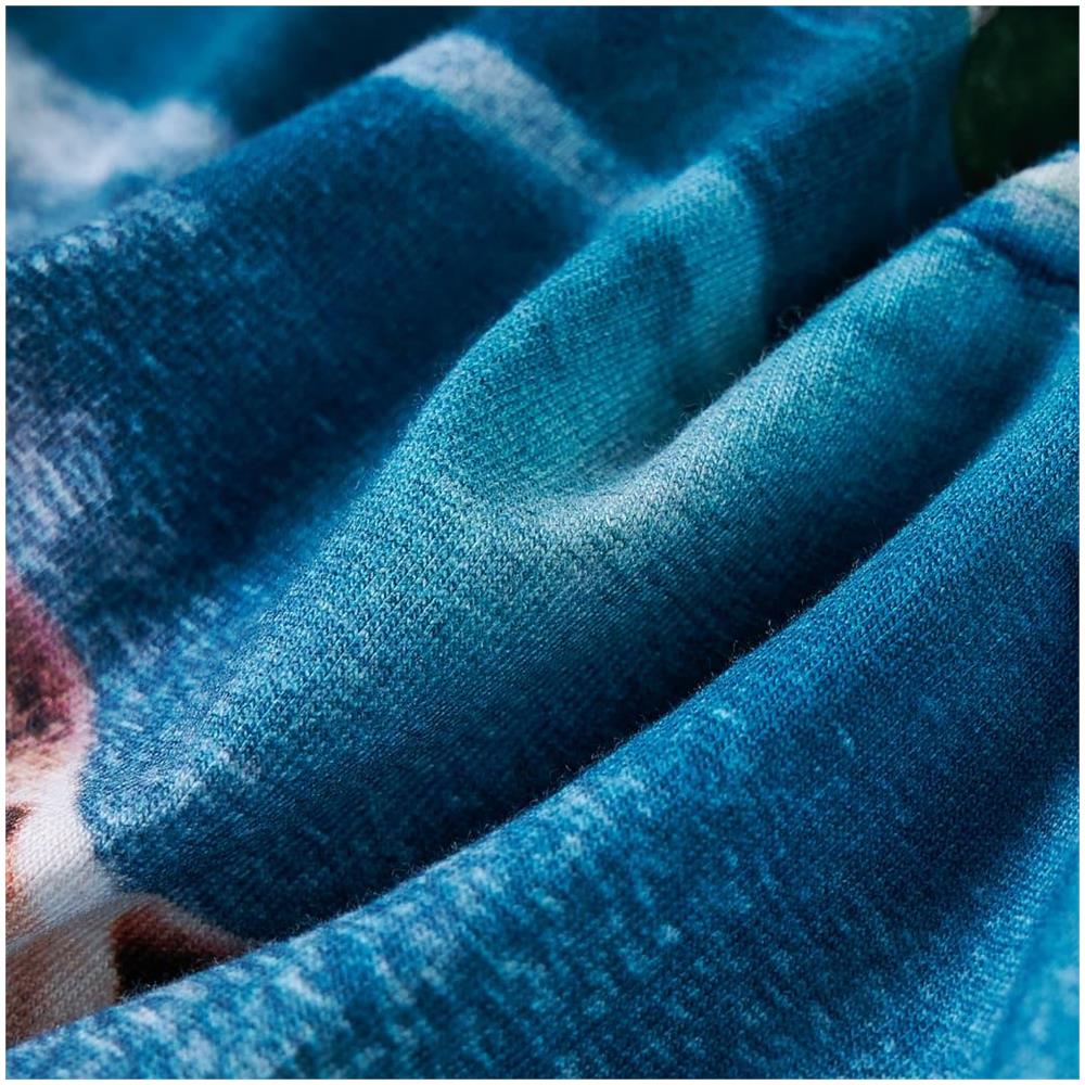 Maglietta Bambini Maniche Lunghe Blu Marino 128 - Foto 7