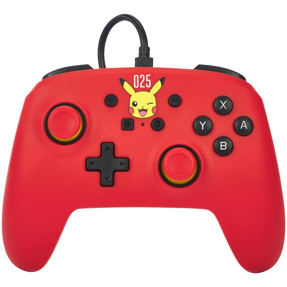 NSGP0200-01 periferica di gioco Rosso USB Gamepad Analogico Nintendo Switch, Nintendo Switch OLED - Foto 1