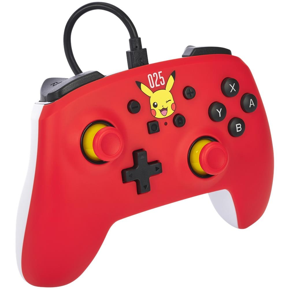 NSGP0200-01 periferica di gioco Rosso USB Gamepad Analogico Nintendo Switch, Nintendo Switch OLED - Foto 2