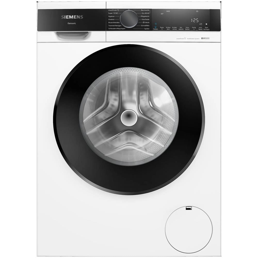 iQ500 WG44G2Z22 Lavatrice Caricamento Frontale 9 kg 1351 Giri /min Nero, Bianco Display in Tedesco - Foto 1