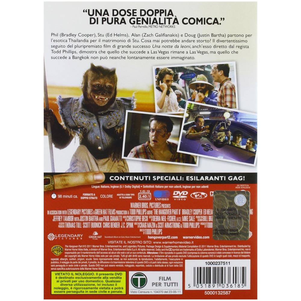 Una Notte Da Leoni 2 (Dvd)  - Foto 2