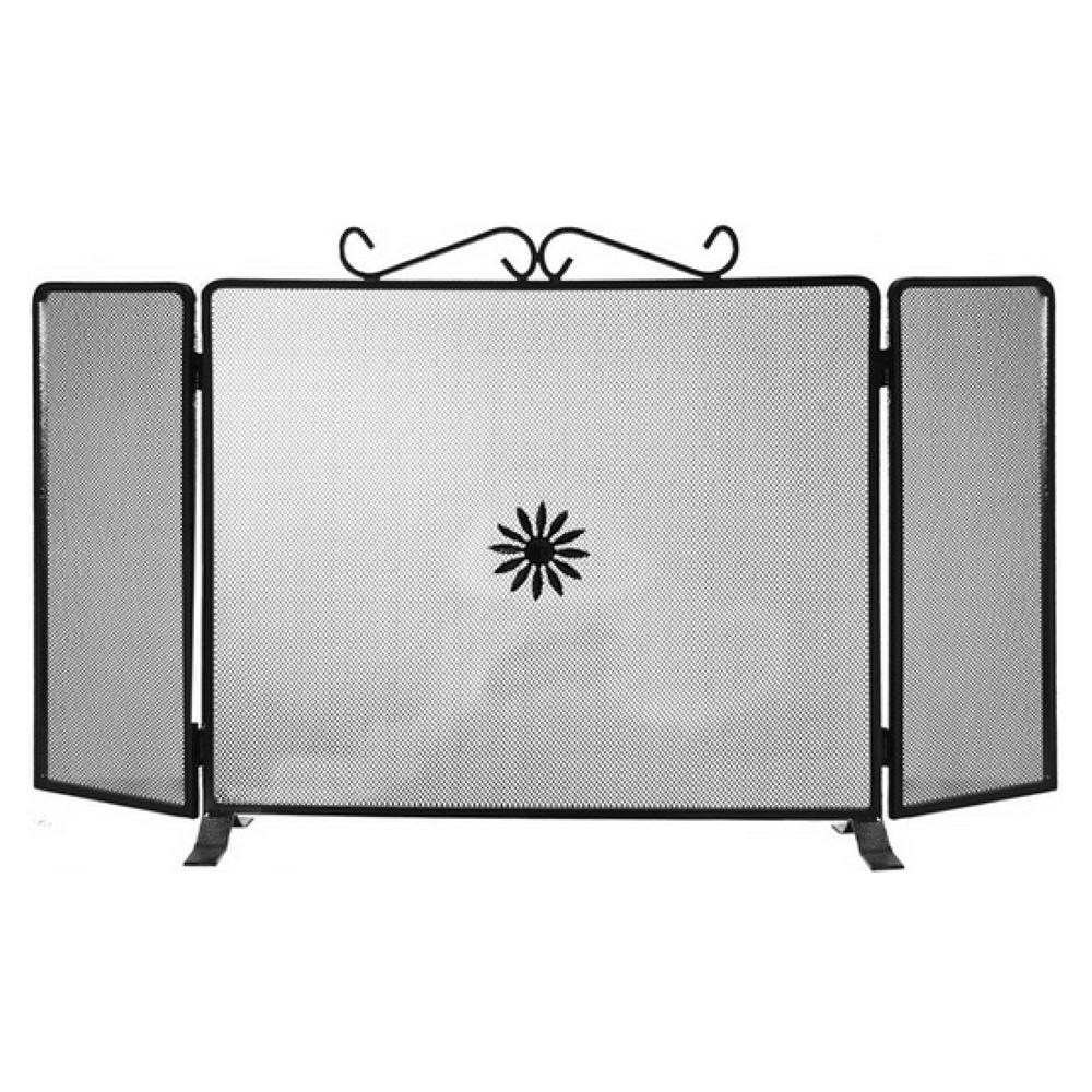 Parascintille 2 Ante, Ferro Quadrato, Cerniere Saldate 100xh. 50 Cm - Foto 2