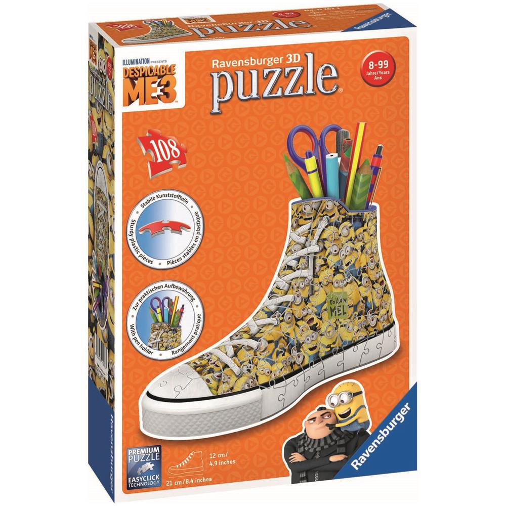 Puzzle 3d Minions Sneaker - Foto 1
