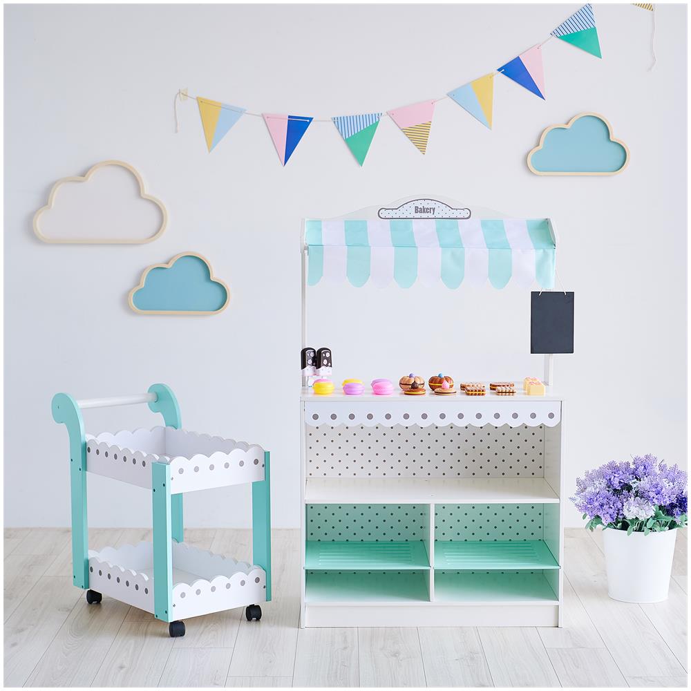 Kids - My Dream Panetteria Dessert Stand - Bianco / Benzina Td-13003a - Foto 1