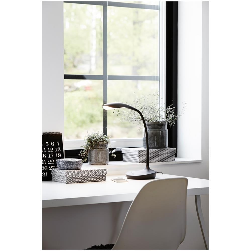 Lampada Da Tavolo A Led Per Interni Nera - Foto 2