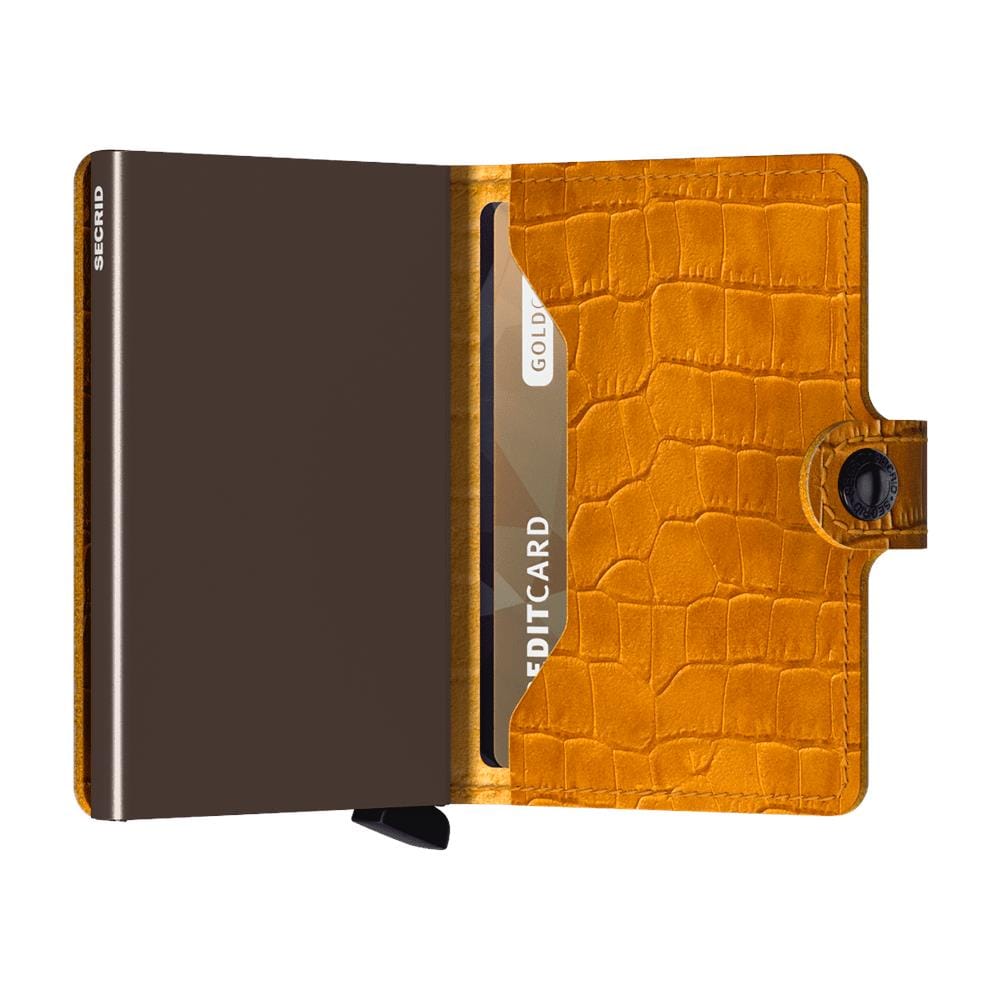 Miniwallet Secrid Cleo Ochre Brown - Foto 2